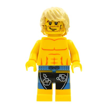 Фигурка Lego Series 1 Surfer Collectible Minifigures col031 Б/У - Retromagaz