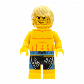 Фігурка Lego Series 1 Surfer Collectible Minifigures col031 Б/У - Retromagaz