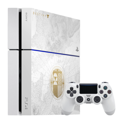 Консоль Sony PlayStation 4 CUH-12хх Destiny Limited Edition 500GB White Б/У - Retromagaz