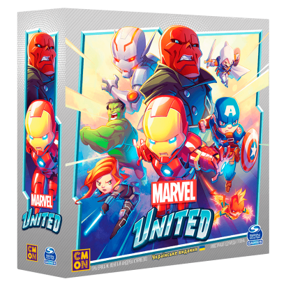 Настольная Игра CMON Global Limited Marvel United Ukrainian Edition Новый - Retromagaz