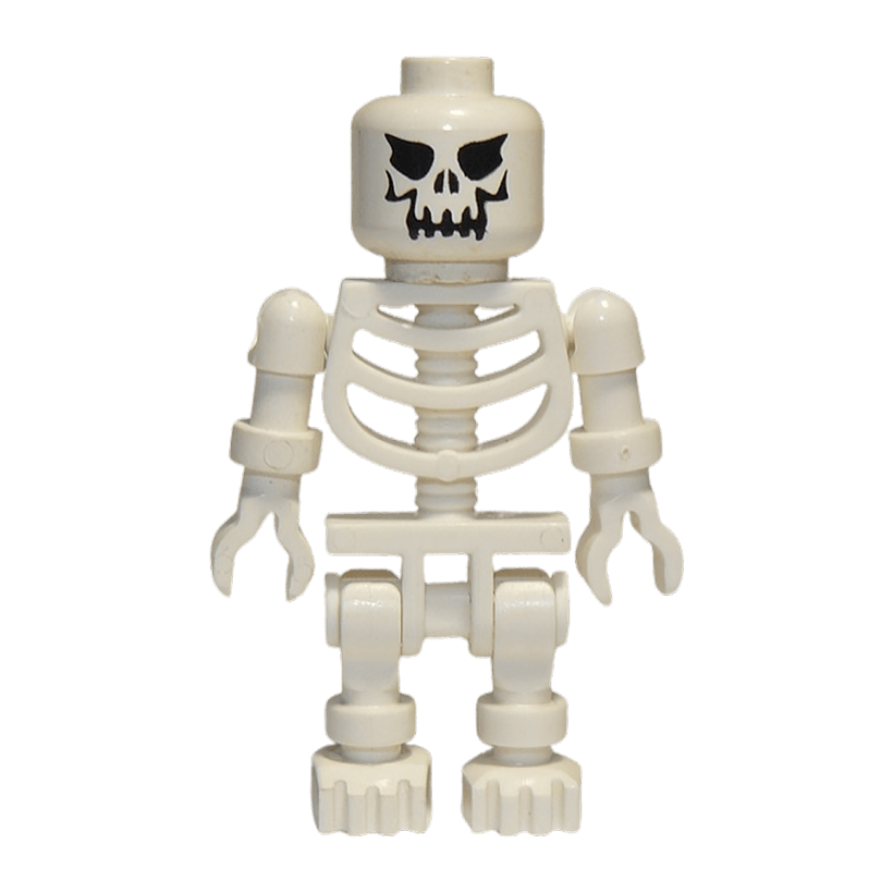 Фигурка Lego Knights Kingdom I Skeleton Evil Skull Floppy Arms Castle gen004 Б/У - Retromagaz