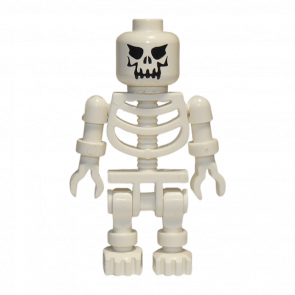 Фигурка Lego Knights Kingdom I Skeleton Evil Skull Floppy Arms Castle gen004 Б/У - Retromagaz