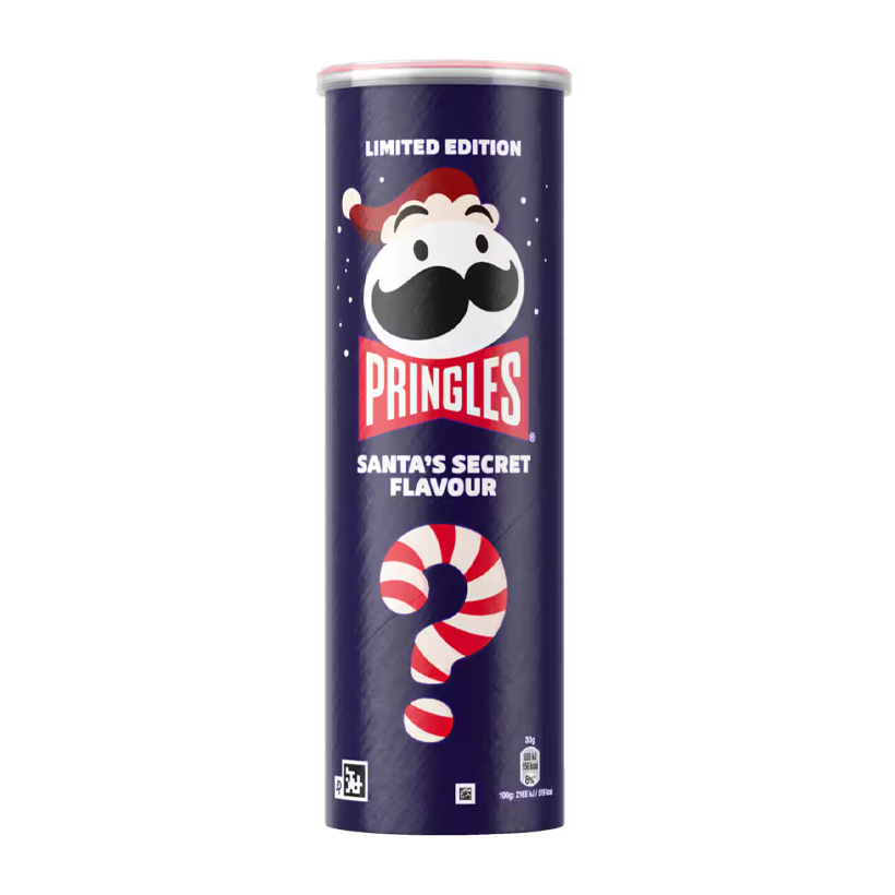 Чипсы Pringles Santa's Secret Flavour 165g - Retromagaz
