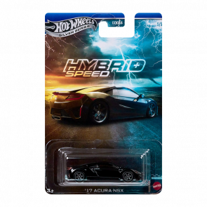 Тематическая Машинка Hot Wheels '17 Acura NSX Hybrid Speed 1:64 JCB80 Black Тематическая Машинка Hot Wheels '17 Acura NSX Hybrid Speed 1:64 JCB80 Black - Retromagaz