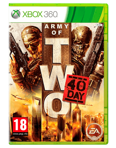 Игра Microsoft Army of Two: The 40th Day Xbox 360 Английская Версия Б/У Хороший - Retromagaz