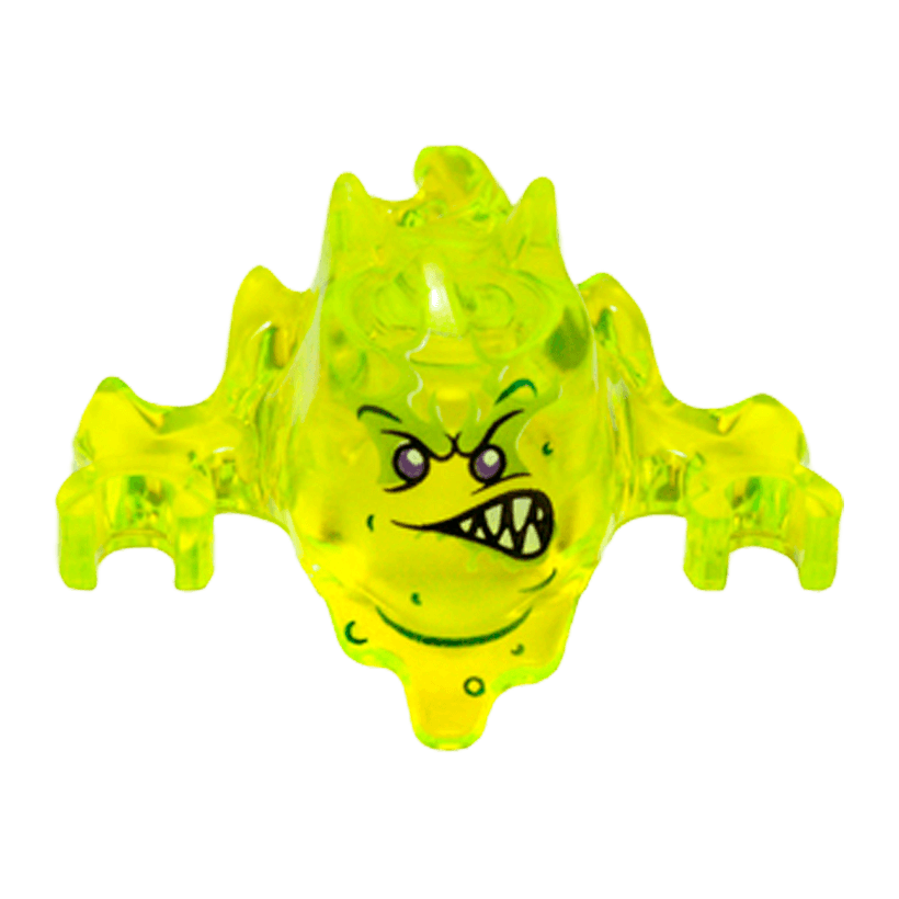 Фигурка Lego Ghost Warriors Skreemer with Dark Purple Eyes and Mouth Lopsided Ninjago 19861pb01 Б/У - Retromagaz