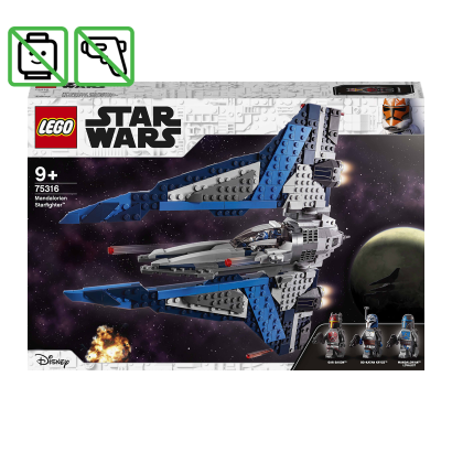 Конструктор Lego Без Фігурок Зоряний Винищувач Мандалорців Star Wars 75316 Новий - Retromagaz
