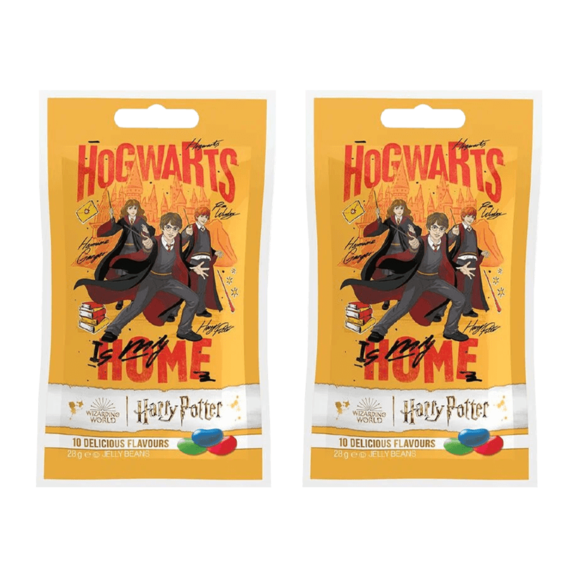Набір Цукерки Жувальні 2шт Jelly Belly Harry Potter Hogwarts Beans 10 Good Flavours 28g - Retromagaz