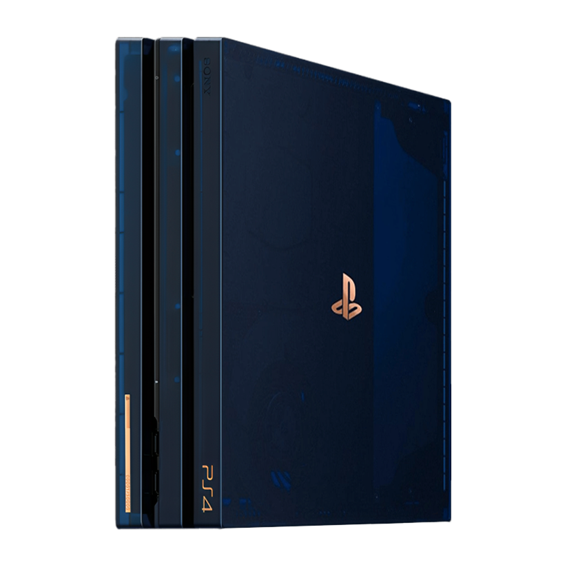 Консоль Sony PlayStation 4 Pro CUH-70-71xx 500 Million Limited Edition 2TB Clear Blue Без Геймпада Б/У - Retromagaz