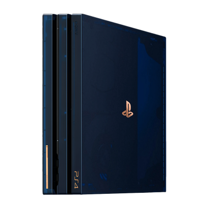 Консоль Sony PlayStation 4 Pro CUH-70-71xx 500 Million Limited Edition 2TB Clear Blue Без Геймпада Б/У - Retromagaz