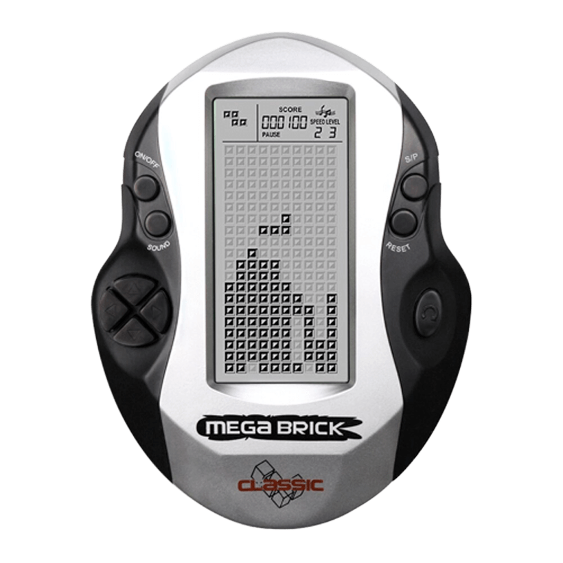 Консоль RMC Tetris Classic Mega Brick + 26 Встроенных Игр Grey - Retromagaz