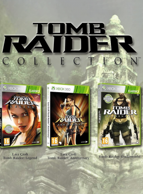 Гра Microsoft Xbox 360 Tomb Raider Collection (Legend, Anniversary, Underworld) Англійська Версія DVD 3шт Б/У - Retromagaz