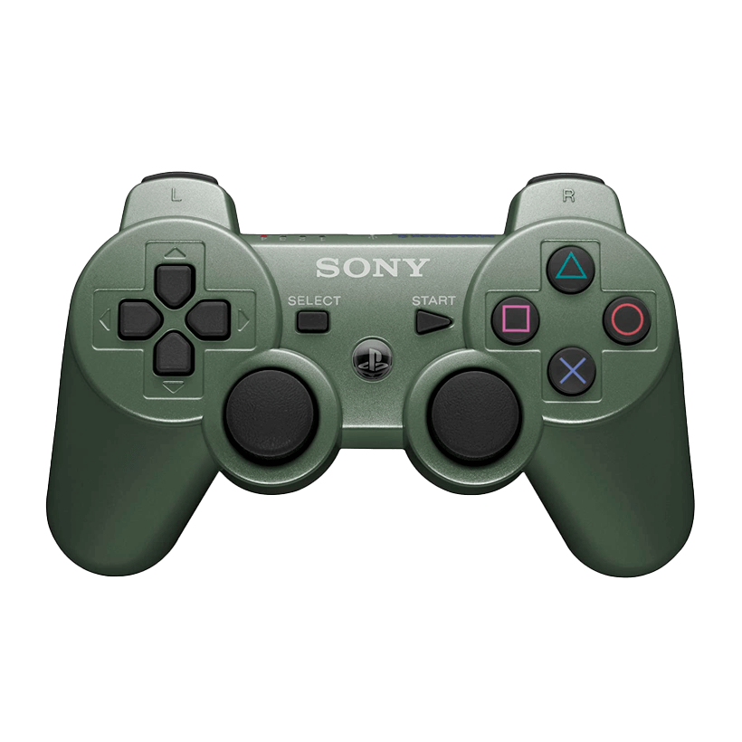 Геймпад Беспроводной Sony PlayStation 3 DualShock 3 Killzone Limited Edition Green Black Б/У - Retromagaz