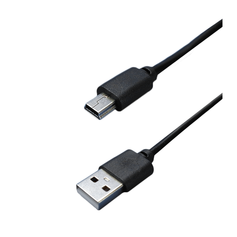 Кабель RMC USB 2.0 - Mini-USB Black 1.5m Новий - Retromagaz