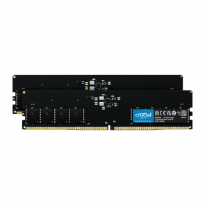 Оперативная память Crucial DDR5 4800 MHz (CT2K32G48C40U5) 64GB (2x32) Black Новый - Retromagaz