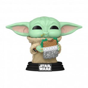 Фігурка FUNKO POP! Зоряні Війни Мандалорець Ґроґу з Сендвічем Star Wars The Mandalorian Grogu with Sandwich 91mm 841 90821 - Retromagaz