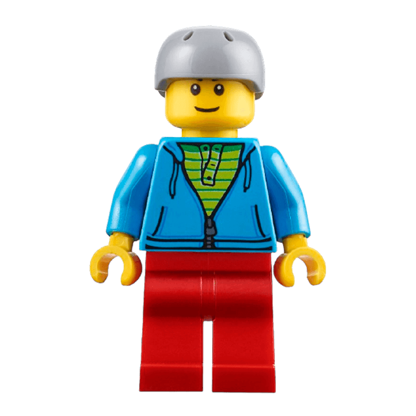 Фигурка Lego People 973pb2346 Bus Passenger City cty0785 Б/У - Retromagaz