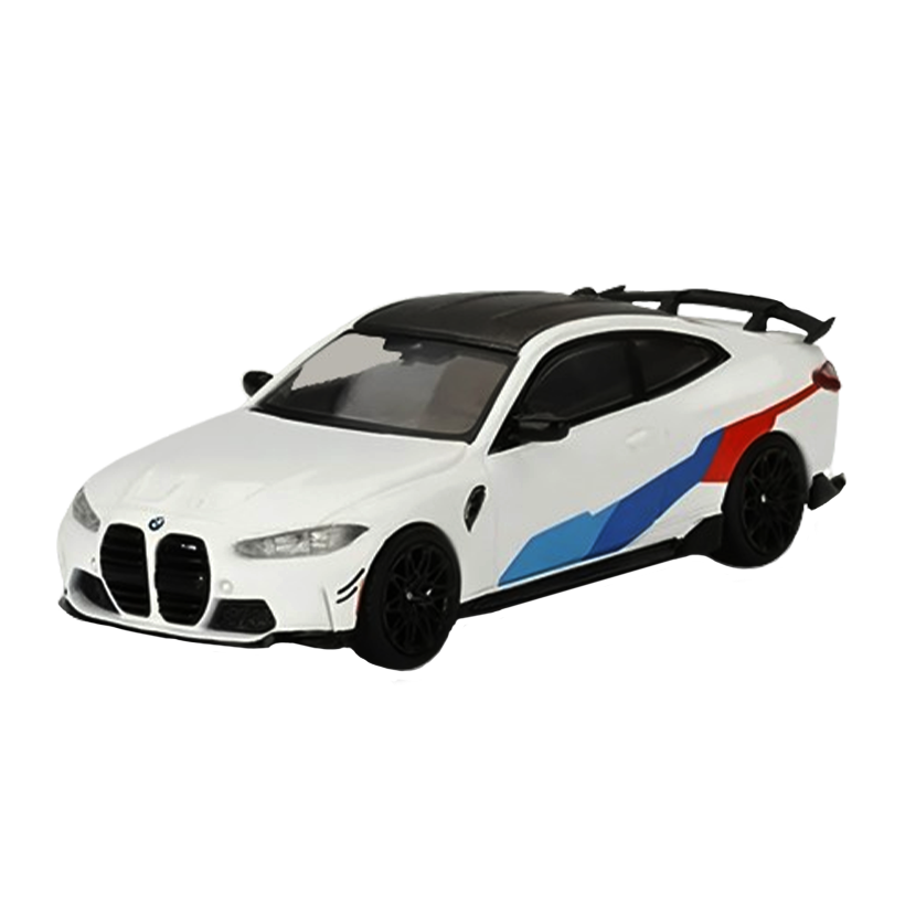 Машинка Premium MINI GT BMW M4 M-Perfomance (G82) 1:64 White - Retromagaz