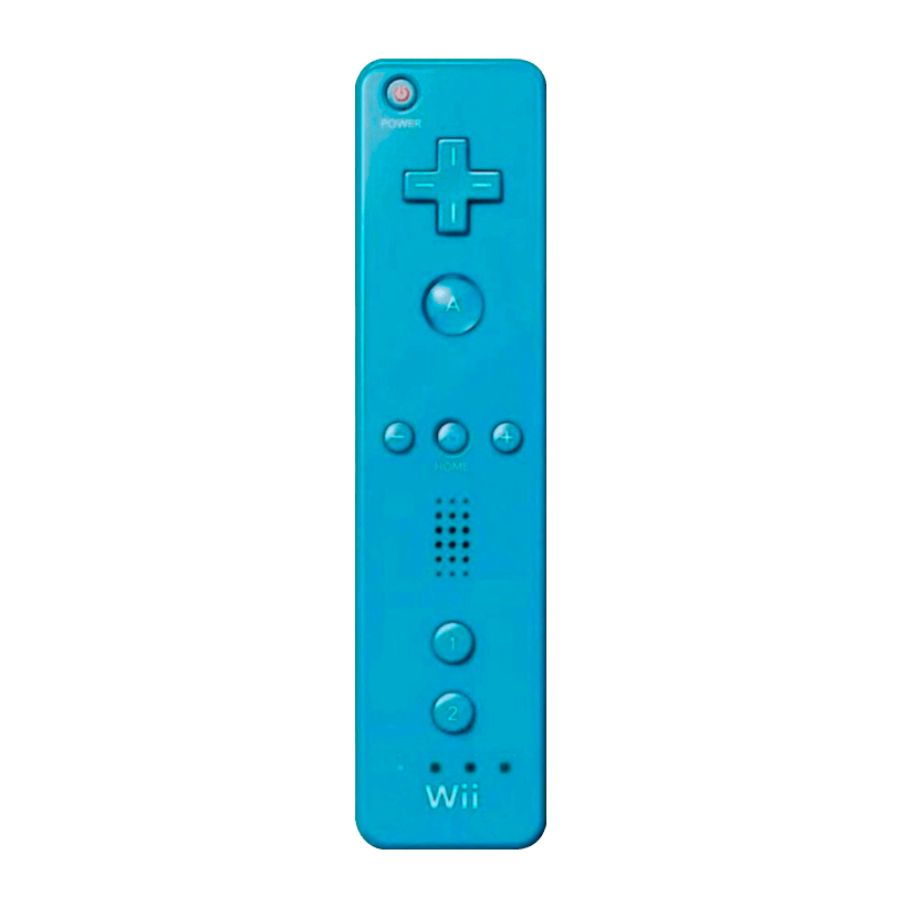 Контролер Бездротовий Nintendo Wii RVL-003 Remote Blue Б/У - Retromagaz