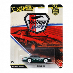 Машинка Premium Hot Wheels Jaguar XJS Vintage Racing Club 1:64 JKF02 Green - Retromagaz