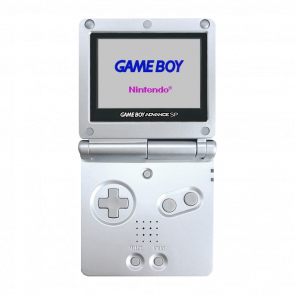 Консоль Nintendo Game Boy Advance SP AGS-101 iQue Silver Б/У Хороший