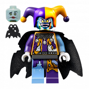 Фігурка Lego Lava Monster Army Jestro Bright Light Orange and Dark Purple Nexo Knights nex087 Б/У