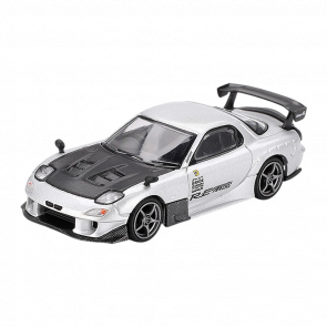 Машинка Premium MINI GT Mazda RX-7 RE-Amemiya 1:64 MGT01106 Silver - Retromagaz
