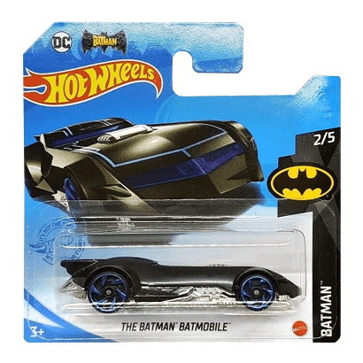 Машинка Базовая Hot Wheels DC Batman The Batman: Batmobile Batman 1:64 GTB56 Black - Retromagaz