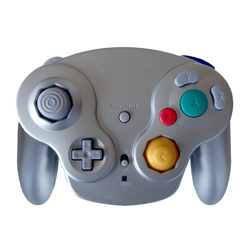Геймпад Бездротовий RMC GameCube Silver Новий - Retromagaz