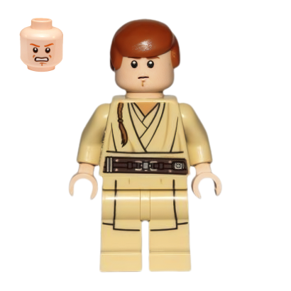 Фігурка Lego Джедай Obi-Wan Kenobi Young Star Wars sw0812 Б/У - Retromagaz