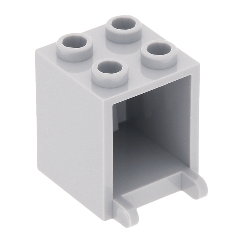 Ємність 20шт Lego Box 2 x 2 x 2 4345 30060 4211491 Light Bluish Grey Б/У - Retromagaz