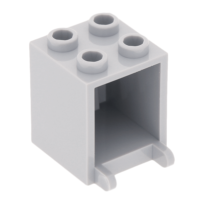 Емкость Lego Box 2 x 2 x 2 4345 30060 4211491 Light Bluish Grey 20шт Б/У - Retromagaz