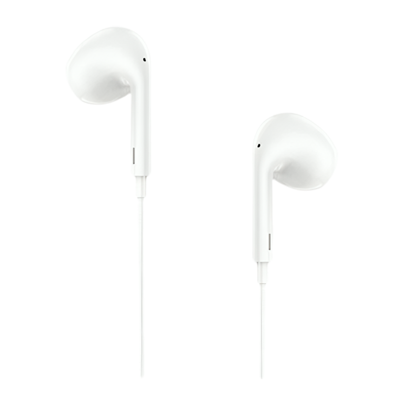 Наушники Проводной Hoco M1 Max 3.5 Jack White - Retromagaz