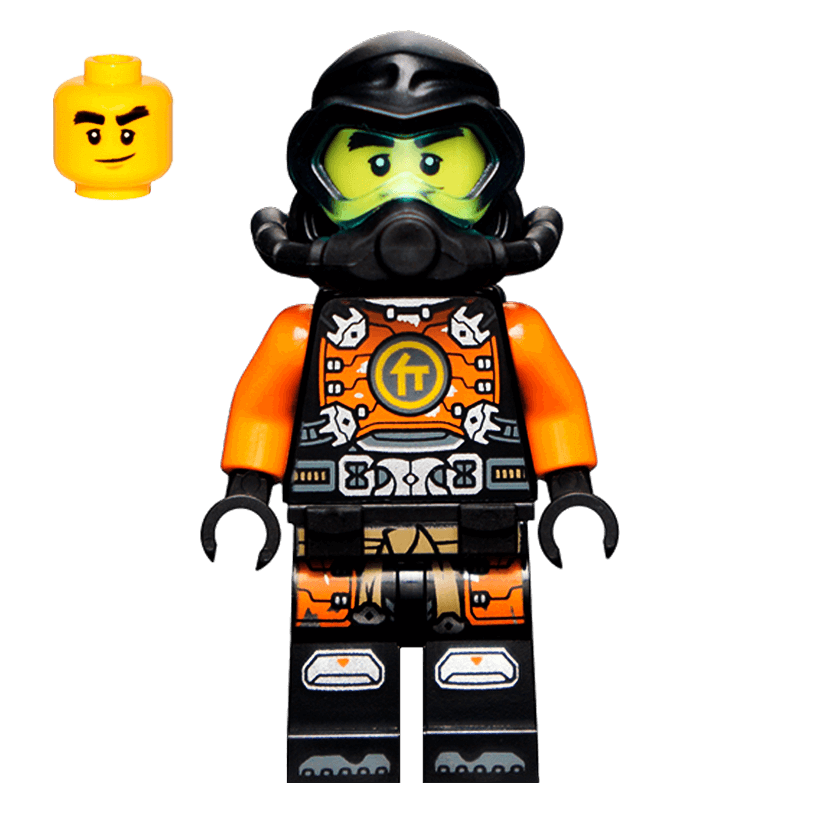 Фигурка Lego Ninja Cole Seabound Ninjago njo0700 2 Б/У - Retromagaz