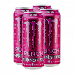 Напій Енергетичний 4шт Monster Energy Punch Mixxd 500ml