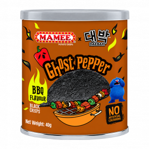 Чипсы Mamee Ghost Pepper со Вкусом Барбекю 40g - Retromagaz
