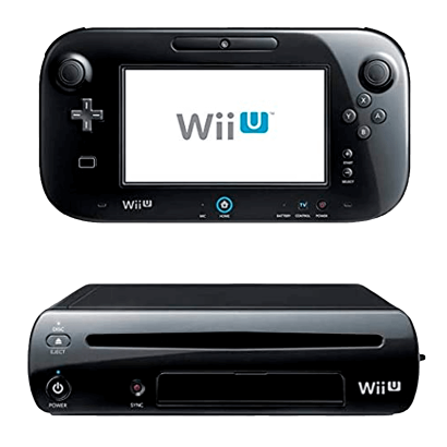 Консоль Nintendo Wii U Модифікована 96GB Black + 10 Вбудованих Ігор Б/У Нормальний - Retromagaz