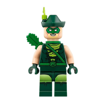 Фігурка Lego DC Green Arrow Hat with Feather Super Heroes sh0465 Б/У - Retromagaz