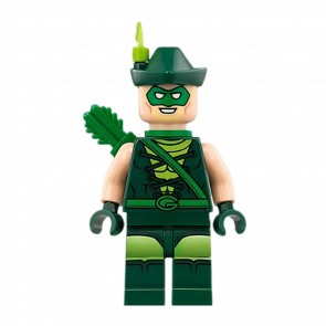 Фігурка Lego DC Green Arrow Hat with Feather Super Heroes sh0465 Б/У