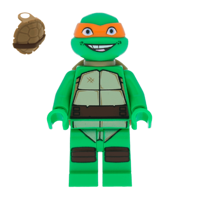 Фигурка Lego Michelangelo Cartoons Teenage Mutant Ninja Turtles tnt012 Б/У - Retromagaz