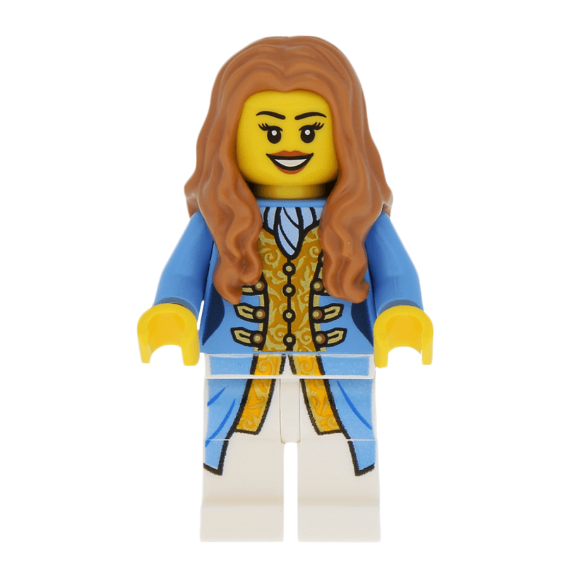 Фігурка Lego Pirates Bluecoat Governor's Daughter Adventure pi157 70412 Б/У - Retromagaz