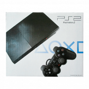 Коробка Sony PlayStation 2 Slim 9xxxx Black Б/У Хороший