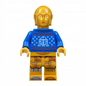 Фигурка Lego Дроид C-3PO Holiday Sweater Star Wars sw1238 Б/У