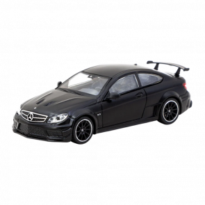 Машинка Premium Tarmac Works Mercedes-Benz C 63 AMG Coupе Black Series GLOBAL64 1:64 T64G-009-MB Black - Retromagaz