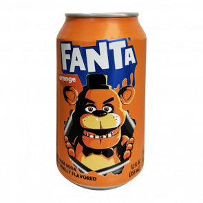 Напій Fanta x Five Nights at Freddy's FNAF П'ять Ночей у Фредді 2 Фільм 355ml - Retromagaz