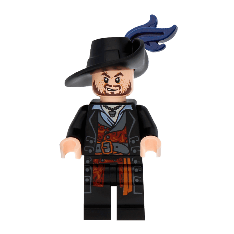 Фигурка Lego Films Pirates of the Caribbean Hector Barbossa poc004 Б/У Нормальный - Retromagaz