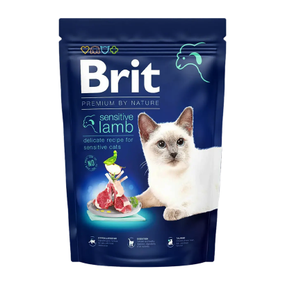 Сухой Корм Brit Premium by Nature Cat Indoor Курица для Кошек 1.5kg - Retromagaz