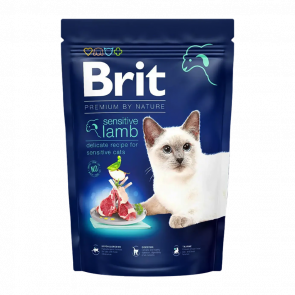 Сухой Корм Brit Premium by Nature Cat Indoor Курица для Кошек 1.5kg