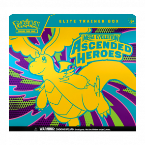 Картки Коллекционные Игра Pokemon Mega Evolutions Ascended Heroes - Elite Trainer Box - Retromagaz