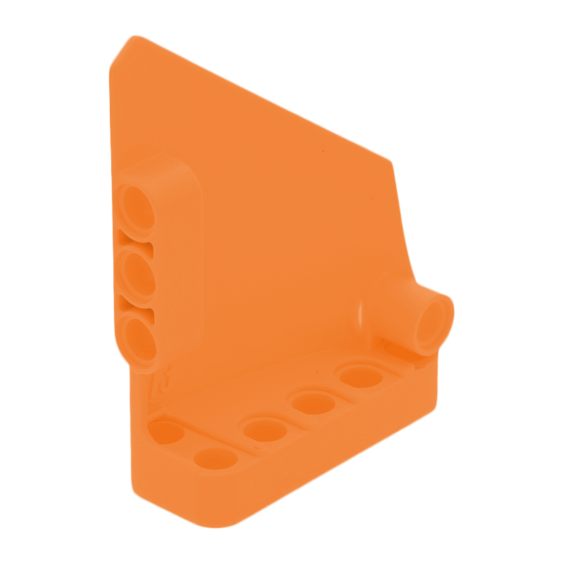 Technic Lego Панель Скошенная #13 Large Short Smooth Side A 64394 6028757 6143017 Orange Б/У - Retromagaz